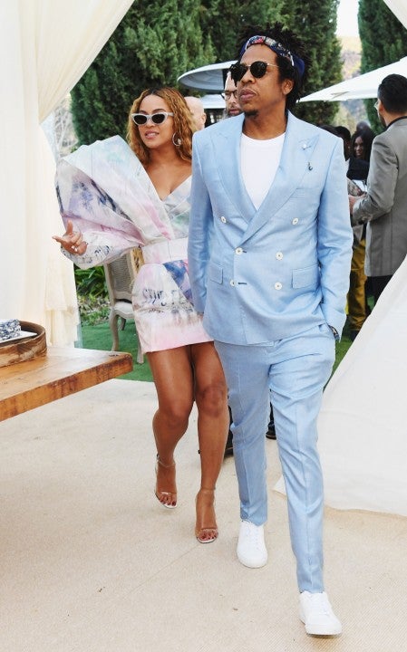 Beyonce and Jay-Z at the 2019 Roc Nation THE BRUNCH