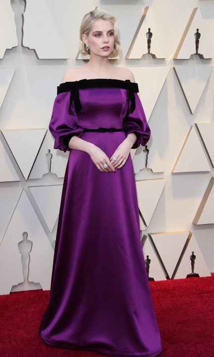 Lucy Boynton at 2019 Oscars