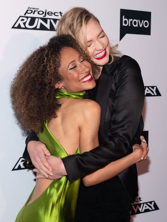 Elaine Welteroth and Karlie Kloss at Bravo's 'Project Runway' New York Premiere 