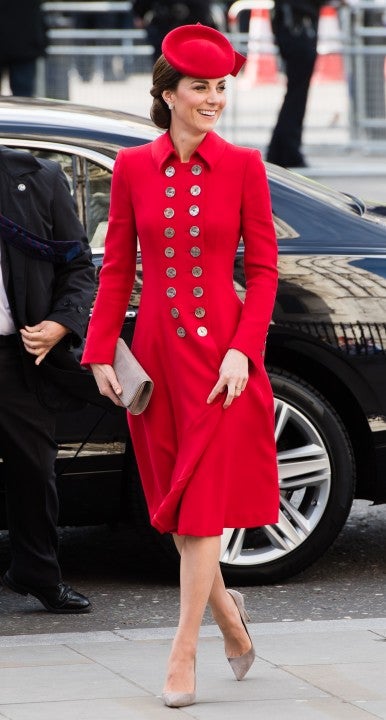 Kate Middleton at commonwealth day service