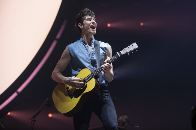 Shawn Mendes performs in Barcelona