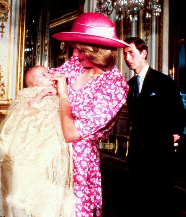 Prince William's christening in 1982
