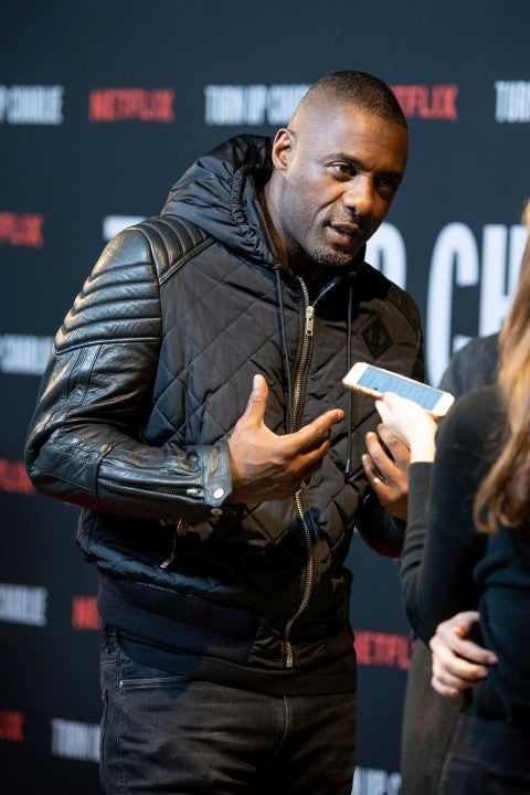 Idris Elba at a screening for his Netflix series Turn Up Charlie at the Pacific Design Center in West Hollywood on Mar. 2