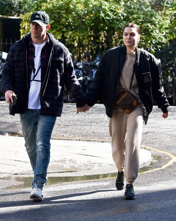 Channing Tatum and Jessie J in london on 3/14