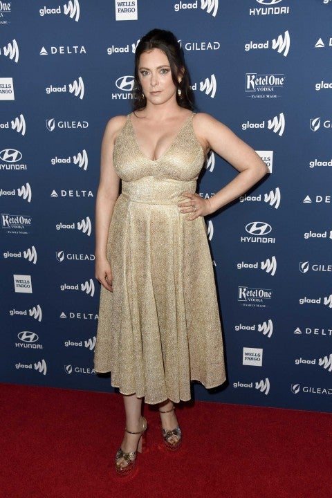 Rachel Bloom at the 30th Annual GLAAD Media Awards at the Beverly Hilton Hotel in LA on March 28