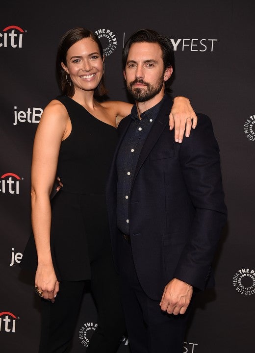 Mandy Moore and Milo Ventimiglia at paleyfest