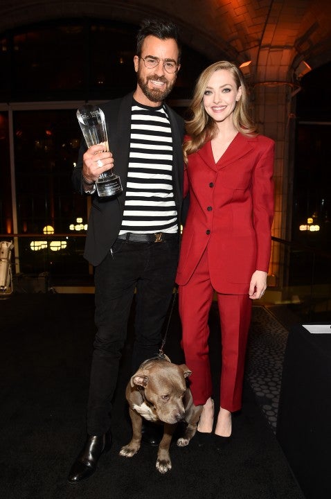 Justin Theroux and Amanda Seyfried at Best Friends Animal Society benefit