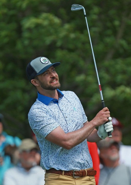 Justin Timberlake at PGA TOUR Champions Bass Pro Shops Legends of Golf
