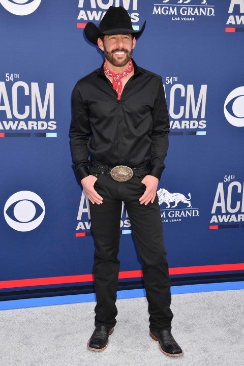 Aaron Watson at the the 54th Academy Of Country Music Awards in Las Vegas on April 7