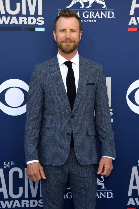 Dierks Bentley at the the 54th Academy Of Country Music Awards in Las Vegas on April 7