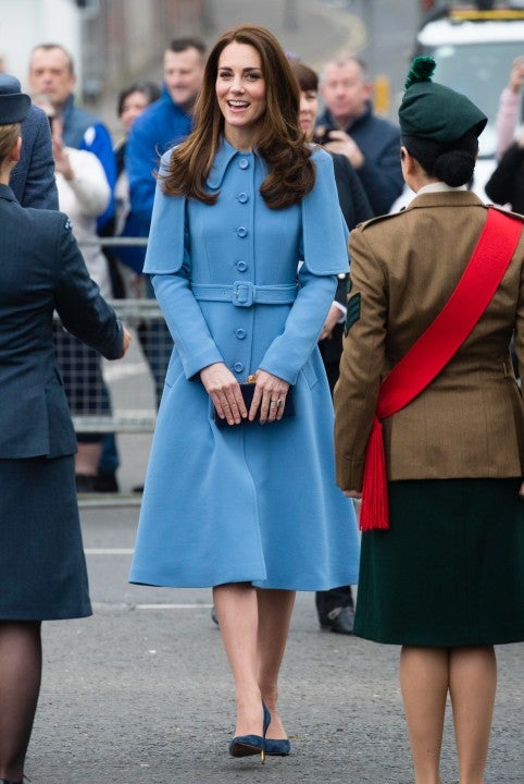 Kate Middleton in Northern Ireland on February 28