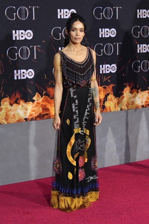 Lisa Bonet at the 'Game Of Thrones' season 8 premiere