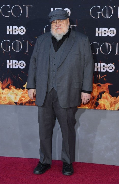 George R.R. Martin at the 'Game of Thrones' eighth and final season premiere