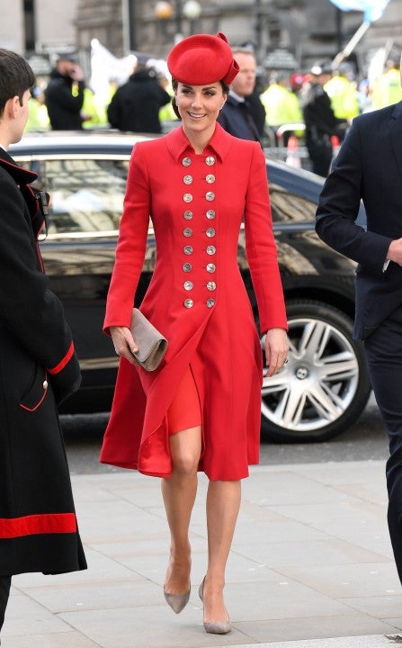 Kate Middleton on Commonwealth Day 2019