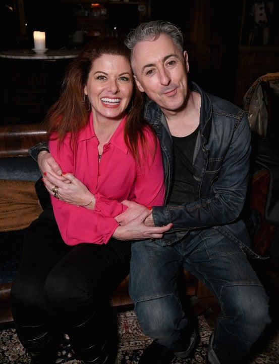 Debra Messing and Alan Cumming attend a special performance of 'Legal Immigrant'