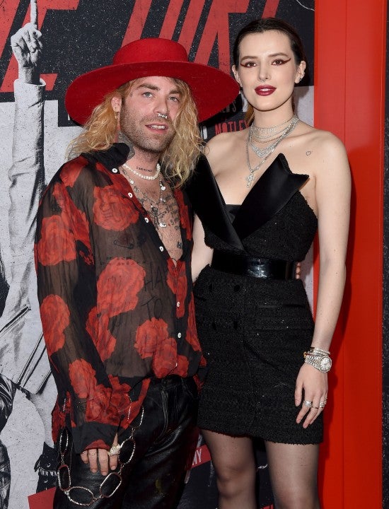 Bella Thorne and Mod Sun at The Dirt premiere