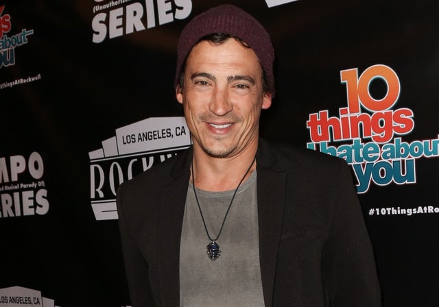 Andrew Keegan at the unauthorized musical parody of '10 Things I Hate About You' at Rockwell Table and Stage