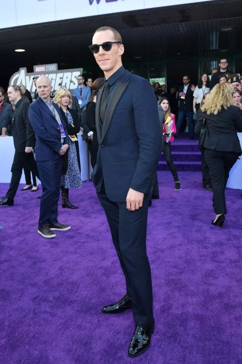 Benedict Cumberbatch at endgame premiere