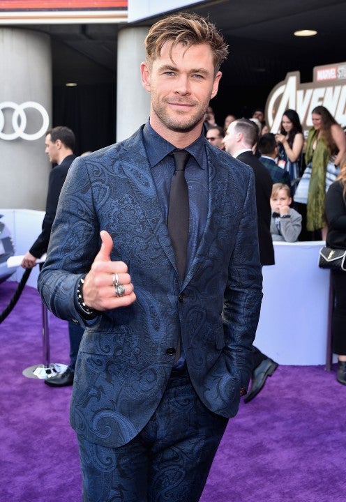Chris Hemsworth at World Premiere Of 'Avengers: Endgame'