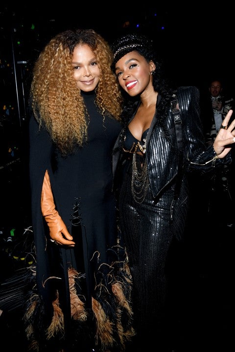 Janet Jackson and Janelle Monáe at the 2019 Rock & Roll Hall Of Fame Induction Ceremony