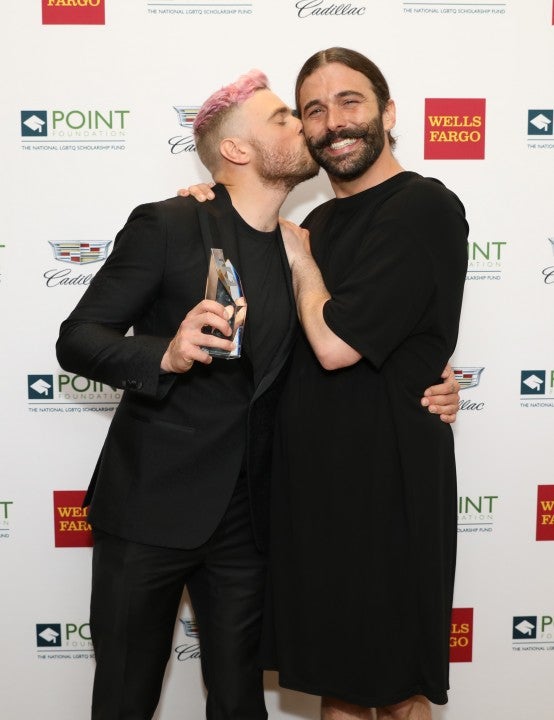 Gus Kenworthy and Jonathan Van Ness at Celebrities Support LGBTQ Education at Point Honors Gala 