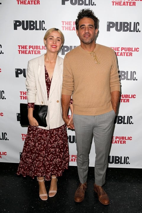 Rose Byrne and Bobby Cannavale visit broadway