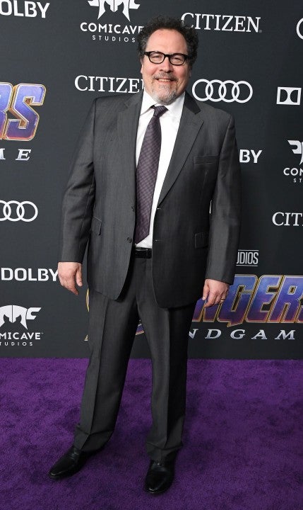 Jon Favreau at endgame premiere