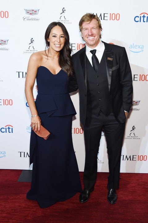 Joanna Gaines and Chip Gaines at time 100 gala