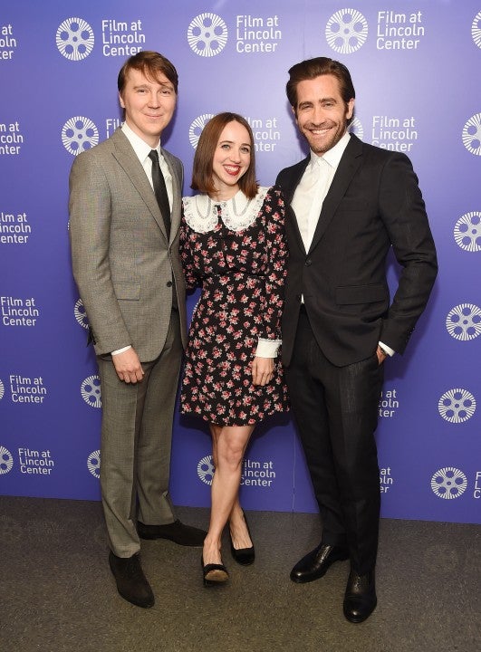 Paul Dano, Zoe Kazan and Jake Gyllenhaal at Film Society Of Lincoln Center's 50th Anniversary Gala