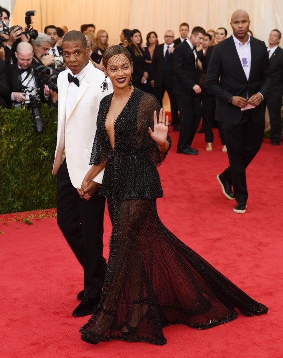 Beyonce and Jay-Z at 2014 met gala