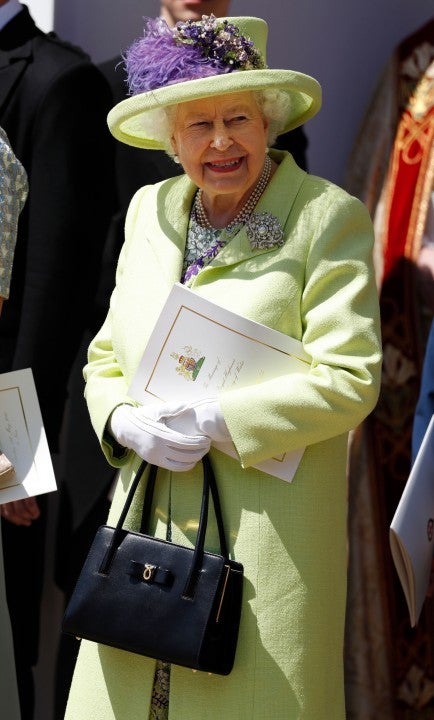 Queen Elizabeth at meghan and harry's wedding