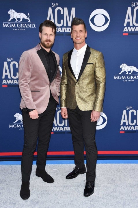 Curtis Rempel and Brad Rempel of High Valley at the the 54th Academy Of Country Music Awards in Las Vegas on April 7