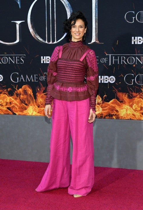 Indira Varma at the 'Game Of Thrones' season 8 premiere 