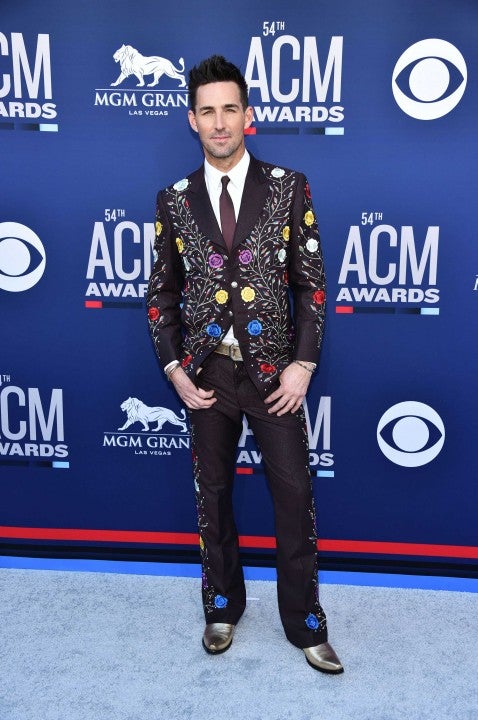 Jake Owen at the the 54th Academy Of Country Music Awards in Las Vegas on April 7