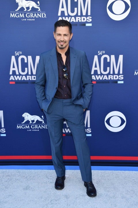 Jay Hernandez at the the 54th Academy Of Country Music Awards in Las Vegas on April 7