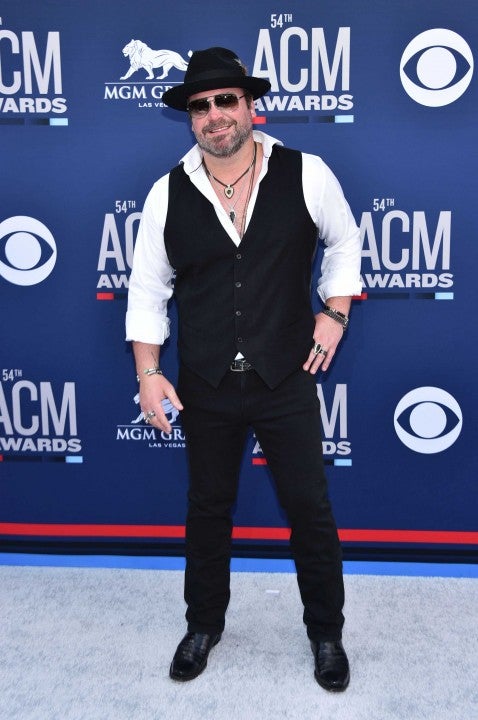 Lee Brice at the the 54th Academy Of Country Music Awards in Las Vegas on April 7