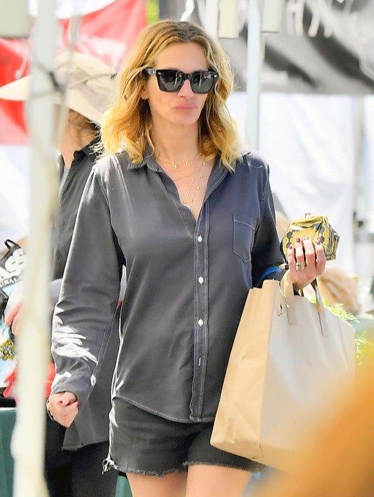 Julia Roberts goes shopping in LA