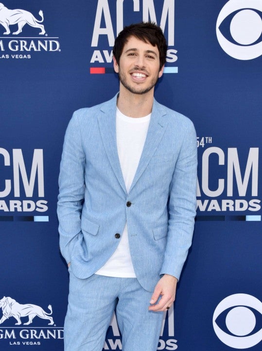 Morgan Evans at the the 54th Academy Of Country Music Awards in Las Vegas on April 7