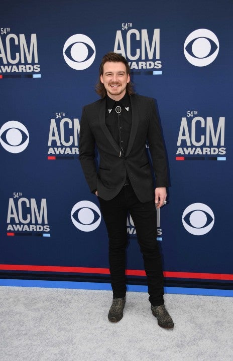 Morgan Wallen at the the 54th Academy Of Country Music Awards in Las Vegas on April 7
