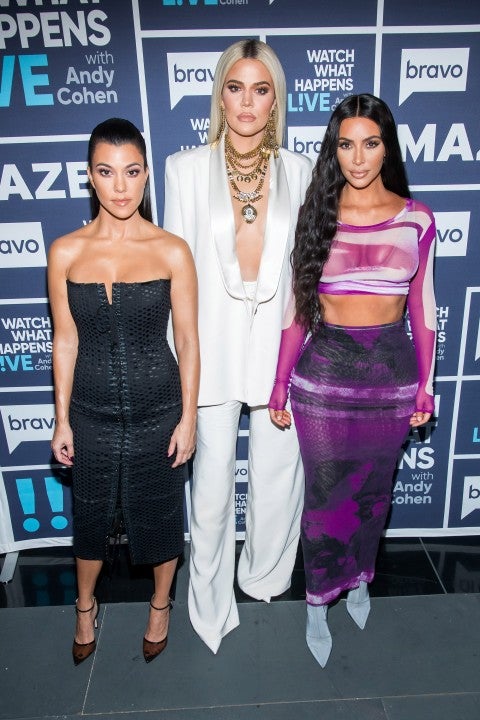 The Kardashian Sisters at a Season 16 Taping of 'Watch What Happens Live With Andy Cohen'