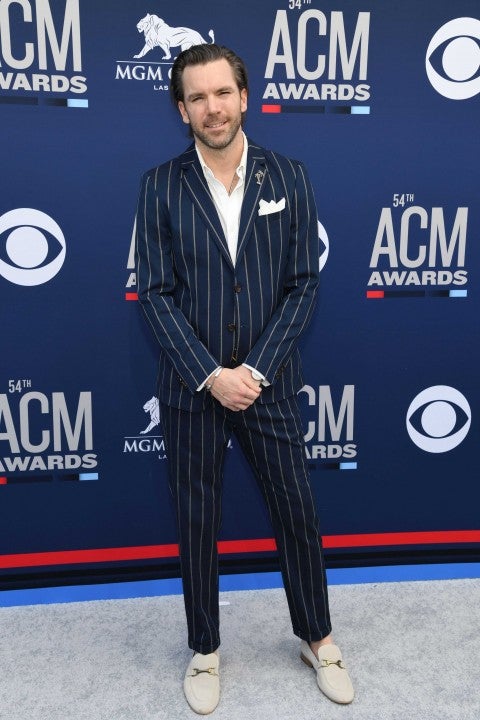 TK McKamy at the the 54th Academy Of Country Music Awards in Las Vegas on April 7