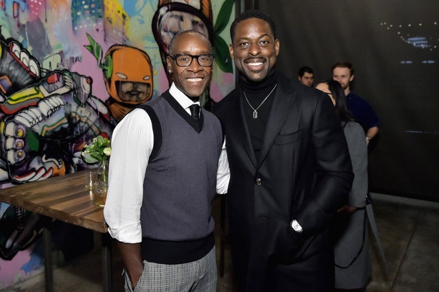 Don Cheadle and Sterling K. Brown