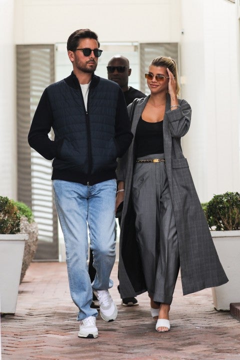 Sofia Richie and Scott Disick get lunch and shop in West Hollywood