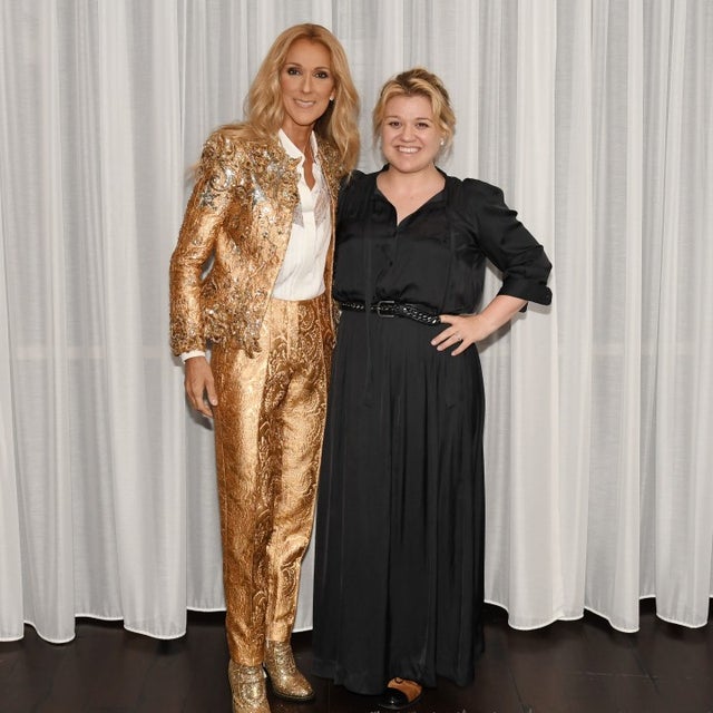 Celine Dion and Kelly Clarkson