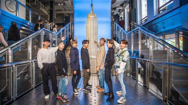 BTS at Empire State Building