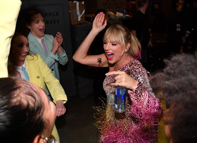 Taylor Swift backstage at 2019 billboard music awards