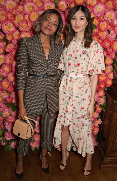  Naomie Harris and Gemma Chan at a private dinner hosted by Michael Kors