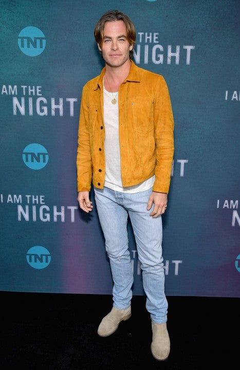 Chris Pine at I Am the Night FYC event