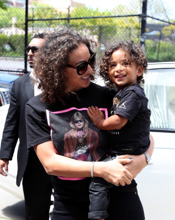 Nicole Tucker and Asahd Khaled at save the music event in nyc