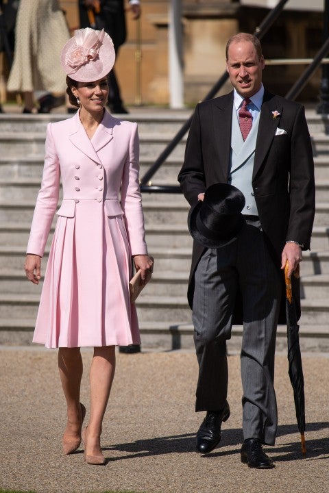 Kate Middleton and Prince William at Queen's Garden Party